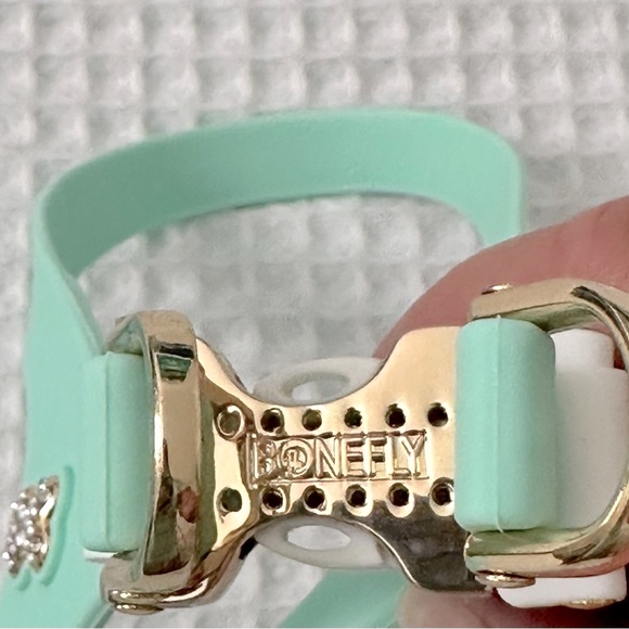 Bonefly Boneflex Ultra Mint Gold Clear Bone Step In Harness XSX New - Picture 10 of 11
